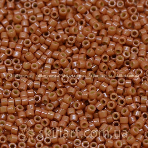Бисер DB-2107 Miyuki Delica Beads 11/0 (натуральный, темная карамель)